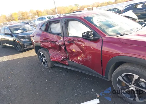 2024 Chevrolet Trax Fwd 1Rs из США, поврежденный, VIN KL77LGE21RC108242